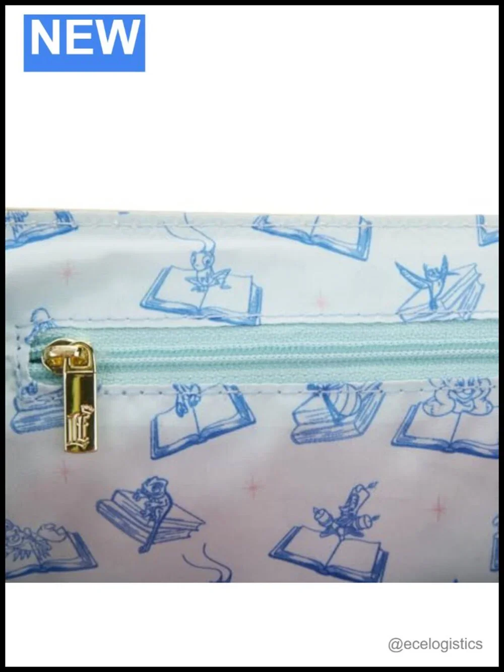 Loungefly Disney Princess Books Crossbody Bag Faux Leather Chain Strap